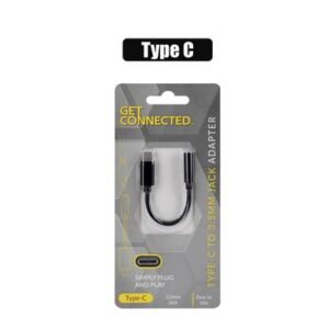Earphone adapter type c to 3.5mm jack