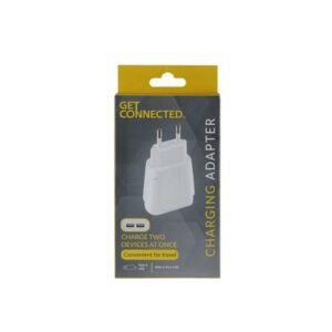 Usb plug-adaptor 2xusb ports get con