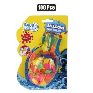 Balloons water 100pce w/nozzle