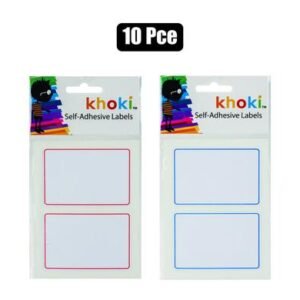Labels self adhesive with border 20pc