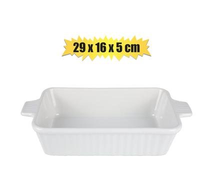Oven dish 29x16x5cm ceramic rect