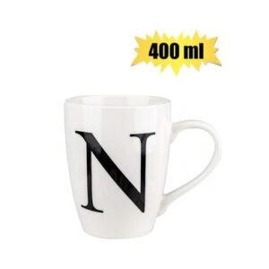 Mug daily tall letter n,400ml