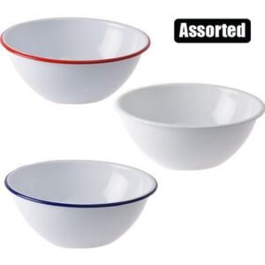 Mixing bowl enamel 16cm