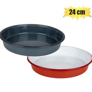 Cake tin enamel 24cm