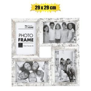 Picture-frame collage pl 4-hole stressed