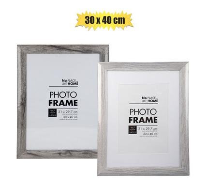 Picture-frame cert mdf woodgrain 40x30cm