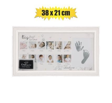 Picture-frame mdf my first year 38x21cm