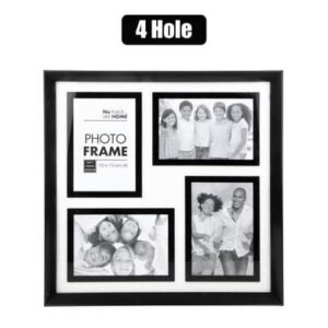 Picture-frame collage floating 4-hole