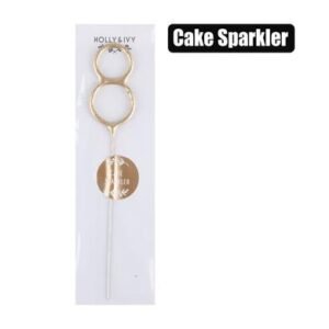 Candle birthday sparkles number-8