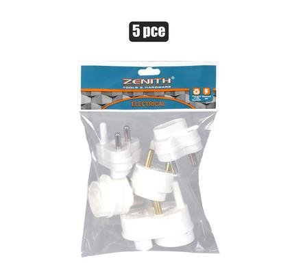 Plug adapter value packs 5 piece