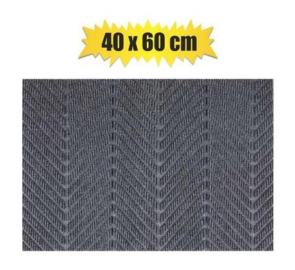 Doormat embossed pile 40x60cm 8mm