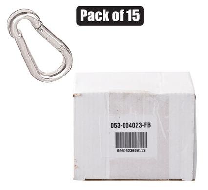 Snap-hook galvanised 8x80mm bulk