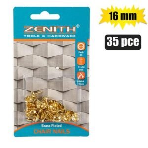 Nails chair 11x16mm brass 35pce