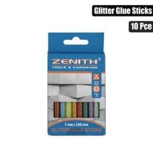 Glue-sticks glitter 7x100mm 10pc zenith