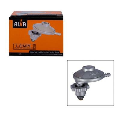 Gas regulator "l" shape