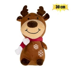 Xmas plush reindeer 30cm