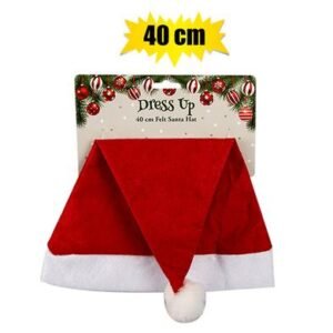 Xmas dress up santa hat 40x27cm