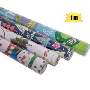 Xmas stationery gift wrap 1mx700mm
