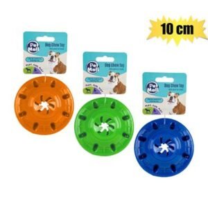 Pet dog toy ufo tpr for treats 10cm