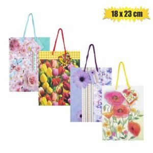 Gift-bag paper med 18x23cm everyday flwr