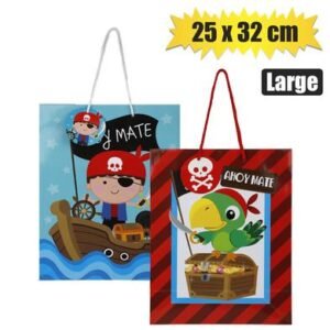 Gift-bag designer lrg 25x32cm pirate