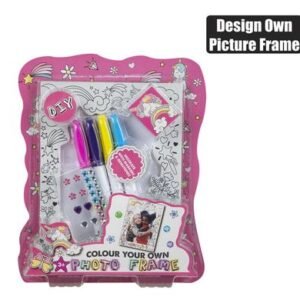 Art+craft colour your own photo frame