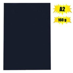 Art+craft board a2 160g sheet black br