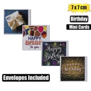 Card & env mini birthday designs