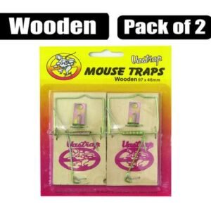 Vastrap trap mouse wooden pack-of-2