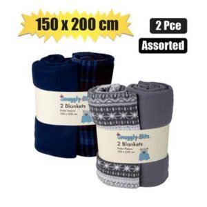 Blanket polar fleece 2pc 150x200cm