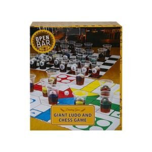 Drinking game giant ludo+chess