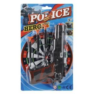 Gun hand suction dart police set