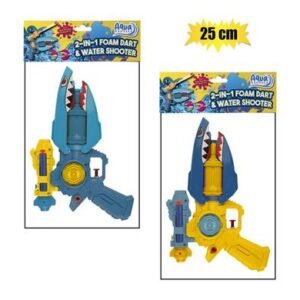 Gun foam dart 25cm 2 in 1 bullet/water