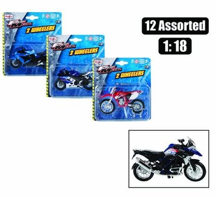 Maisto dinky motorbike 1:18 asstd