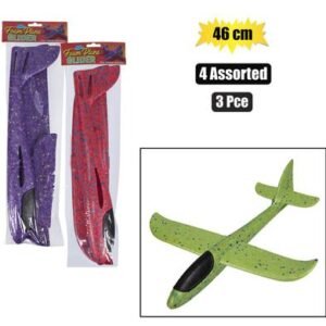 Boys playset glider foam plane 46cm