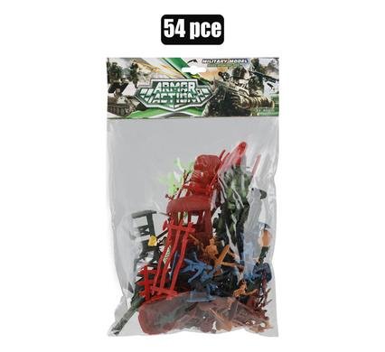Boys playset combat military set, 54pc