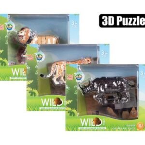 Puzzles 3d animals