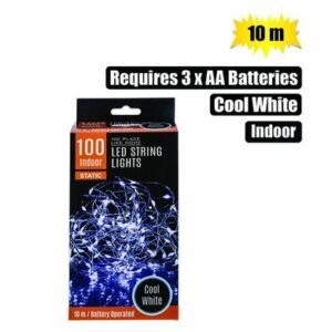 Light fairy led-100x cool wht 10m b/o