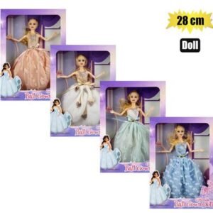 Doll fashion with ball gown 28cm