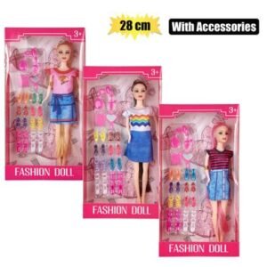 Doll fashion w/shoe accessories 28cm