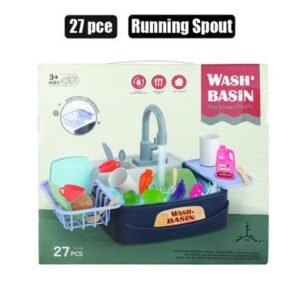 Playset washup basin running water 27pc
