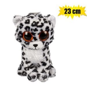 Plush animal leopard big eyes 23cm