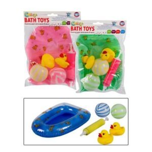 Baby bath floating boat & 2 ducks 30cm
