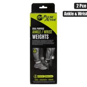 Fitness ankle/wrist weights 1kg 2-piece