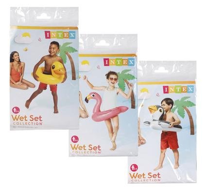 Intex swim ring split animal asstd