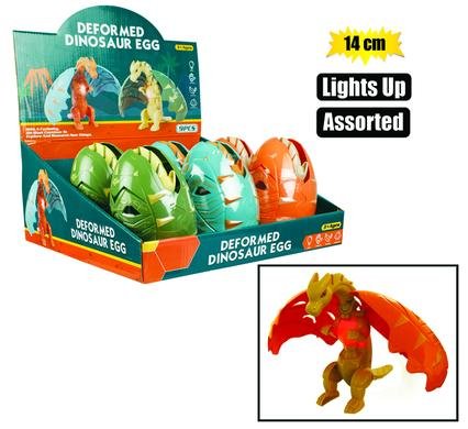 Animals dinosaur wings w/light 14cm