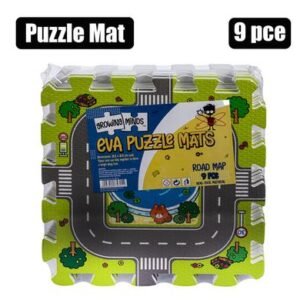 Edu eva road map puzzle mat 9pc