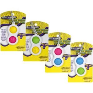 Novelty sensory bubble 2 popping fun 8cm
