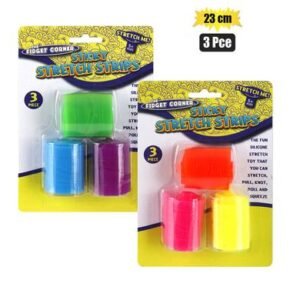 Novelty stretch strips 3pc 23cm