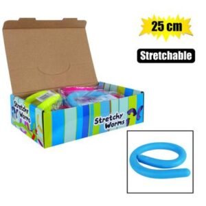 Novelty stretch worm 25cm